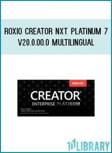 Roxio Creator NXT Platinum 7 v20.0.00.0 Multilingual
