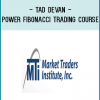 Tad DeVan - Power Fibonacci Trading Course