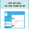 Easy WP Chat – Live Chat Plugin for WP