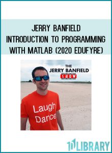 Introduction to Programming with MATLAB (2020 edufyre) from Jerry Banfield & EDUfyre download ,lecture10-blur-and-edge-detection