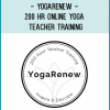 YogaRenew is a Registered Yoga School (RYS) with Yoga Alliance. Due to COVID-19, in-person trainings have shifted