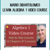 Learn Algebra 1 in this step by step video course. Whether you are using this course to review Algebra, are doing independent study
