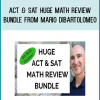 ACT & SAT Huge Math Review Bundle from Mario DiBartolomeo at Midlibrary.com