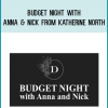 Budget Night With Anna & Nick from Katherine North at Midlibrary.com