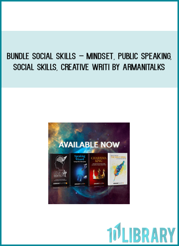 Bundle Social Skills – Mindset, Public Speaking, Social Skills, Creative Writi by ArmaniTalks