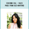 Coaching Call - Sales Pages from Suzi Whitford at Midlibrary.com