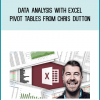 DATA ANALYSIS WITH EXCEL PIVOT TABLES from Chris Dutton at Midlibrary.com
