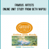 Famous Artists Online Unit Study from Beth Napoli at Midlibrary.com