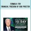 Formula for Financial Freedom by Bob Proctor