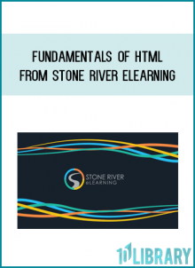 Fundamentals of HTML from Stone River eLearning at Midlibrary.com