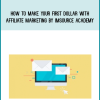 How To Make Your First Dollar With Affiliate Marketing by IMSource Academy at Midlibrary.com