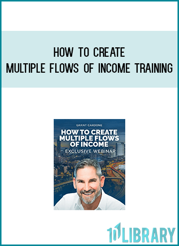 How to Create Multiple Flows of Income Training at Midlibrary.com