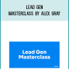 Lead Gen Masterclass by Alex Gray at Midlibrary.com