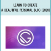 Learn to Create A Beautiful Personal Blog [2020] at Midlibrary.com