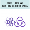 React - Quick and Easy from Joe Santos Garcia at Midlibrary.com