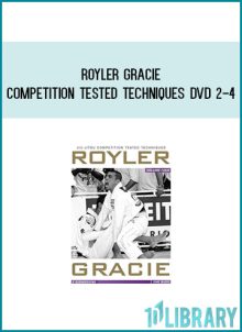 Royler Gracie - Competition Tested Techniques DVD 2-4 at Midlibrary.com