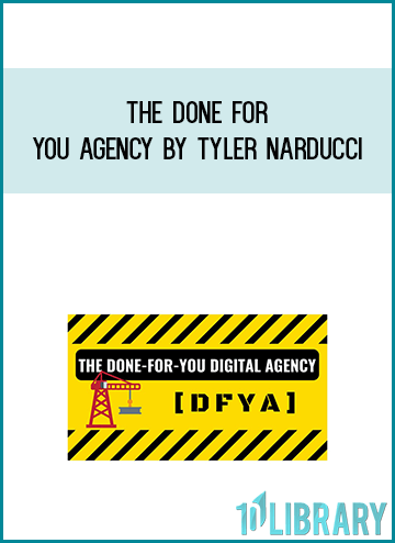 The Done For You Agency by Tyler Narducci at Midlibrary.com
