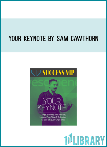 Your Keynote by Sam Cawthorn at Midlibrary.com