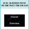 iOS Dev Job Interview Practice - Take Home Project from Sean Allen at Midlibrary.com
