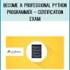 Become a Professional Python Programmer - Certification Exam from Stone River eLearning at Midlibrary.com
