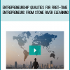 Entrepreneurship Qualities for First-Time Entrepreneurs from Stone River eLearning at Midlibrary.com