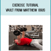Exercise Tutorial Vault from Matthew Ogus at Midlibrary.com