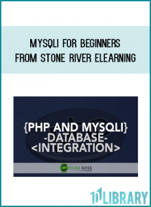 MySQLi For Beginners from Stone River eLearning at Midlibrary.com