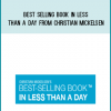 Best Selling Book In Less Than A Day from Christian Mickelsen at Midlibrary.com