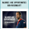 If you work in sports and with athletes then you will be used to having to deal with all types of injury’s. However bad or serious the injury maybe there is always something that you can do to help the athlete back onto the road to recovery. Dr. Ben Rosenblatt is a world class coach that has a wealth of knowledge when dealing with injured athletes. In his workshop Injuries are opportunities, you will learn the secrets to his success and how he has successfully rehabilitated countless Olympic athletes back to their best.