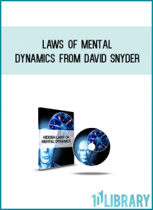 Laws Of Mental Dynamics from David Snyder at Midlibrary.com