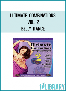No matter what your style or level of dancing, whether you choreograph or improvise, you can use these combinations to expand your belly dancing vocabulary in fun and exciting ways! Lots of variety and lots of technique for standing, traveling, veil and shimmy combinations are included.