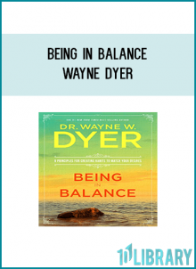 In this inspirational work, best-selling author and lecturer Wayne W. Dyer shows you how to restore balance in your life by offering nine principles for realigning your thoughts so that they correspond to your highest desires. Imagine a balance scale with one end weighted down to the ground, and the other end—featuring the objects of your desires—sticking up precariously in the air. This scale is a measurement of your thoughts. To restore the same balance that characterizes everything in our universe, you have to take up the weighty thoughts so that they match up to your desires. The seasons reflect the overall harmony of life. For example, winter passes and the blossoms emerge. This is balanced by a need to have the trees rest, so autumn arrives on time and helps the trees ready themselves for another period of repose.