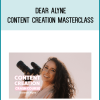 Dear Alyne – Content Creation Masterclass at Midlibrary.net
