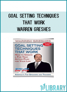 "Preview available at main Seminars On Demand website. Effective goal setting is one of the most important habits you can develop. Goal setting is the core skill for achieving success in your relationships, your health, and your profession. So why is it that many of us never get around to doing it? In this fast-paced, entertaining session, motivational speaker Warren Greshes presents a proven system that takes the guesswork out of goal setting. He will show you how to set your goals correctly, and then actually lead you through the process of creating your five-year goal setting plan. If you know you need to get clear about your future, but haven’t yet clarified your vision, this program will give you the tools and motivation you need to get started now. - THE MOST IMPORTANT REASONS TO WRITE YOUR GOALS DOWN - HOW TO STAY MOTIVATED DAILY TO REACH YOUR REALLY BIG GOALS - SIMPLE AND POWERFUL GOAL SETTING TOOLS TO CREATE YOUR 5 YEAR PLAN - STAYING POSITIVELY FOCUSED ON YOUR TARGET OUTCOMES AND ACTIVITIES - EXPANDING YOUR VISION OF WHAT’S POSSIBLE AND WHAT’S REALISTIC Includes DVD + online streaming video & audio + MP3. See instructions on packaging to access online streaming versions. Compatible on any device Seminars on Demand has created dozens of powerful training videos covering a variety of topics, all delivered by the World's top speakers. To find the entire list of available programs, search Amazon for: seminarsondemand"