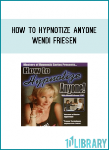 Wendi has appeared on National TV, radio, and in major magazines. Learn from an expert, in a fast paced, fun and intensive TWO HOUR video. Before you even consider any other hypnosis how-to video, find out how long it is and how successful the hypnotist is.