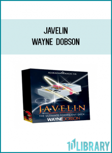 Wayne Dobson’s Javelin is one seriously clever deck for the mentalist/Mind reader. Whether you are a close-up worker or stage performer, hobbyist or pro you will love ‘Javelin’ Imagine a tossed deck that can be examined and shuffled, A tossed deck that works equally good close-up as it does on stage. A tossed deck that allows you to name the exact card each spectator is thinking of.