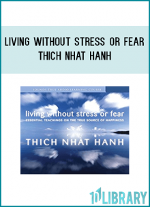 A life without stress or fear may seem like an impossible dream—yet Thich Nhat Hanh has spent a lifetime proving that it is not only possible, it is also within our grasp. On Living Without Stress or Fear, this treasured Zen master shares a message of hope: that we can, through the practice of mindfulness, find freedom from the grip of emotions like anxiety, anger, and despair.