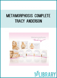 In the newly released Metamorphosis by Tracy, you will transform your body, defy your genetics, and create the body that you never thought possible. Prepare to be challenged throughout this 90-day program that includes 4 discs of transforming muscular structure work (specifically designed for your specific body types) a cardio component, and a dynamic eating plan. Experience this total transformation through your own Metamorphosis!