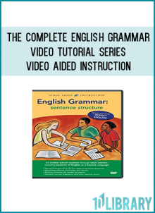 Video Aided Instruction – The Complete English Grammar Video Tutorial Series is a digital online course with the following format files such as: .mp4 (.avi or .ts), .mp3, .pdf and .doc .csv… etc. You can access this course wherever and whenever you want as long as you have fast internet connection OR you can save one copy on your personal computer/laptop as well.