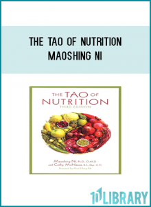 The Tao of Nutrition provides information on making every meal therapeutic, teaching you how to make appropriate food choices for your ailments, your constitution, and the season of the year. This ancient knowledge from China provides guidance for the seasoned practitioner, as well as the new student of healthy living. By balancing your energies, the body heals itself. Balance is the key to health.