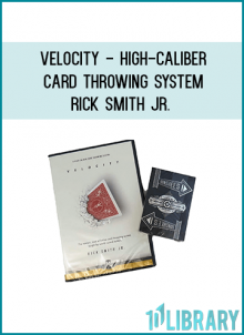 Rick Smith Jr. is THE card throwing champion for speed, distance and accuracy. Not only that, he is a WORLD RECORD HOLDER for throwing a playing card 216 feet and 4 inches at a top speed of 92 miles per hour.
