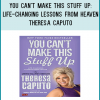In her first book, There’s More to Life Than This, Theresa shared how she discovered her gift and her many encounters with Spirit. Now, in You Can’t Make This Stuff Up, an instant New York Times bestseller, Theresa imparts the life-changing wisdom she’s received from Spirit and client readings.