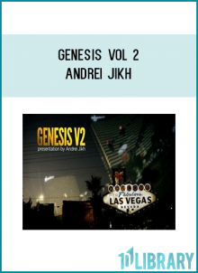 It all started in October of 2009. It was on that day - it was Halloween night - that we unveiled the debut DVD from the mind of Andrei Jikh. It was called Genesis. And it changed everything.