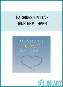 Weaving together traditional stories, personal experiences, and a deep understanding of the Buddha's way of mindful living, Thich Nhat Hanh provides step-by-step practices that foster understanding and intimacy in any relationship and extend our love even to those that cause us pain. Teachings on Love is a treasure-trove of guidance for couples, co-workers, or friends who wish to nourish the gift and strength of their relationships and deal creatively with their weaknesses and difficulties. We all yearn to experience a love that is deeper and more joyful. Teachings on Love provides a time-tested path that anyone can follow to nurture the deepest love in ourselves and others.