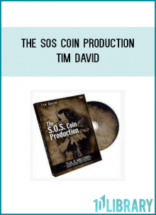 Much more than just amazing coin productions, this 90+ minute DVD teaches 9 eye-popping, underground, visual coin tricks. Vanishes, penetrations, and even a coin levitation are revealed in step-by-step detail by well-known magic teacher, Tim David. Includes a very special gimmick and contains some of the most exciting and visual magic to come out in a long time...
