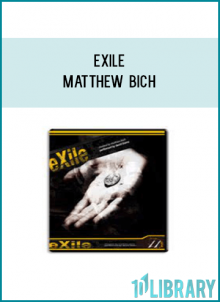 From the award-winning mind of Mathieu Bich comes eXile - the effect that kick started the latest David Blaine special with a bang. eXile takes place entirely on the spectator's own hand. Three small X's are drawn on someone's open palm. A quarter is placed in the center of their hand.