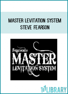 Even a beginner can learn to use the Master Levitation System and it will be like you've moved to the head of the class as far as your audience is concerned.