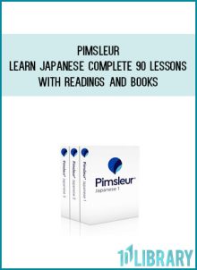 Pimsleur - Learn Japanese Complete 90 Lessons with Readings and Books at Midlibrary.com