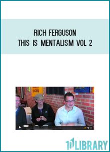 Rich Ferguson - This is Mentalism vol 2 at Midlibrary.com