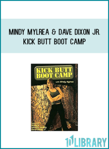 Mindy Mylrea's Kick Butt is a DVD that offers 3 workouts in one